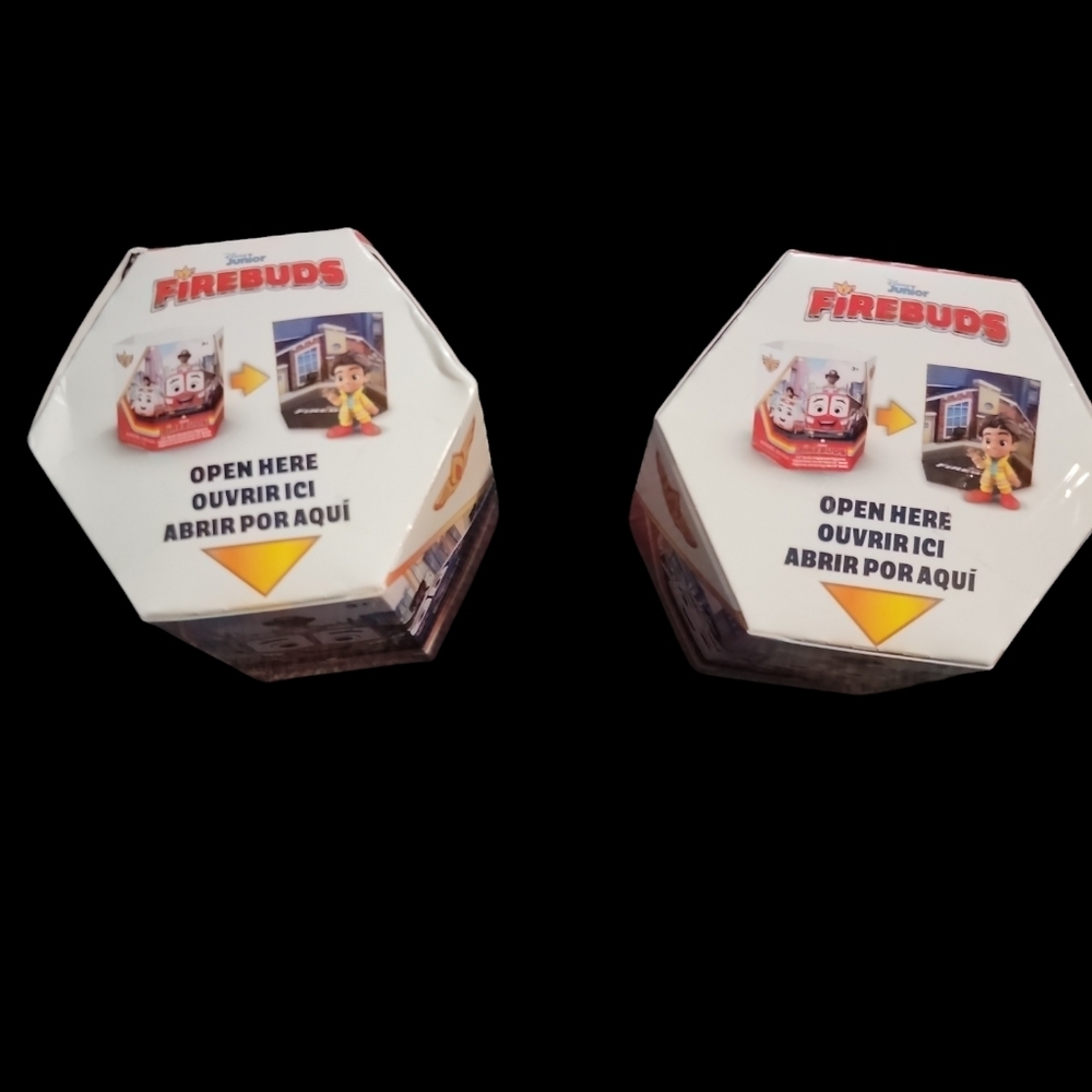 2 Lot Disney Junior Firebuds Lil' Buds Mystery Pack. Unopened - Picture 3 of 3